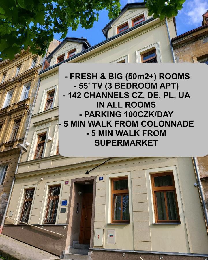 Excellent Apartments In Spa City Center 5 Min Walk From The Colonnade Karlovy Vary Esterno foto