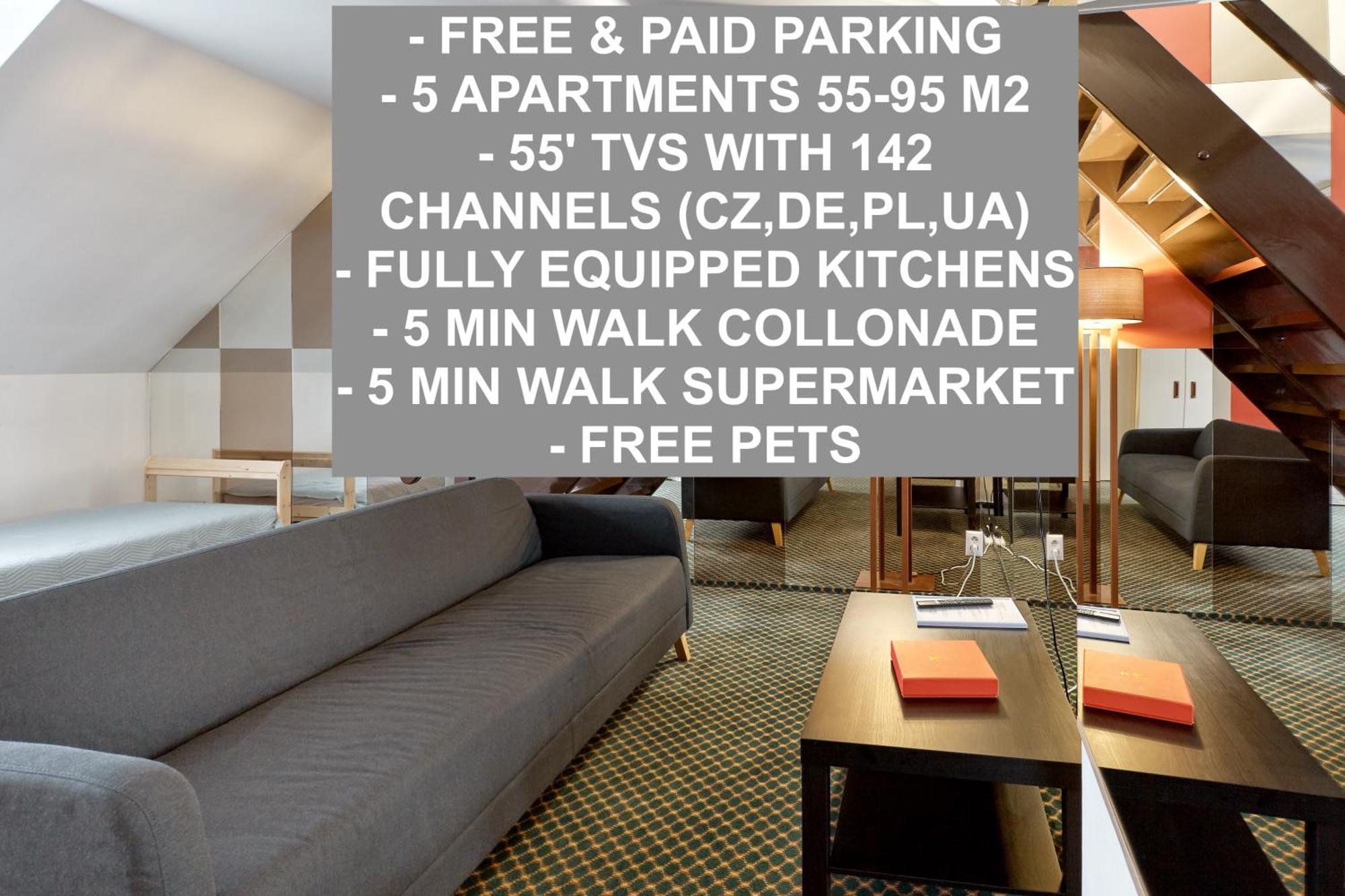 Excellent Apartments In Spa City Center 5 Min Walk From The Colonnade Karlovy Vary Esterno foto